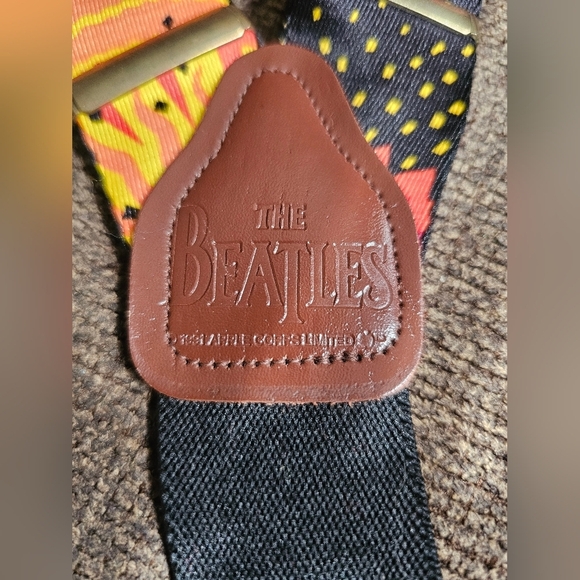 The Beatles Here Comes The Sun Suspenders Vintage 1991 - Picture 3 of 4